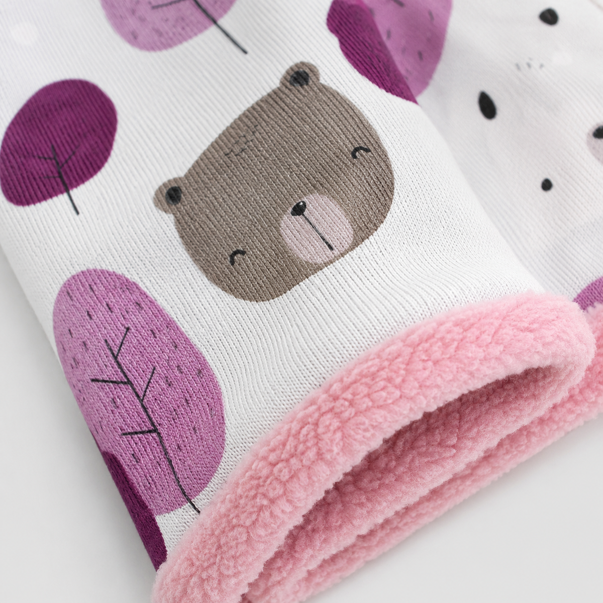 Nákrčník Bears ružový | ZIMA