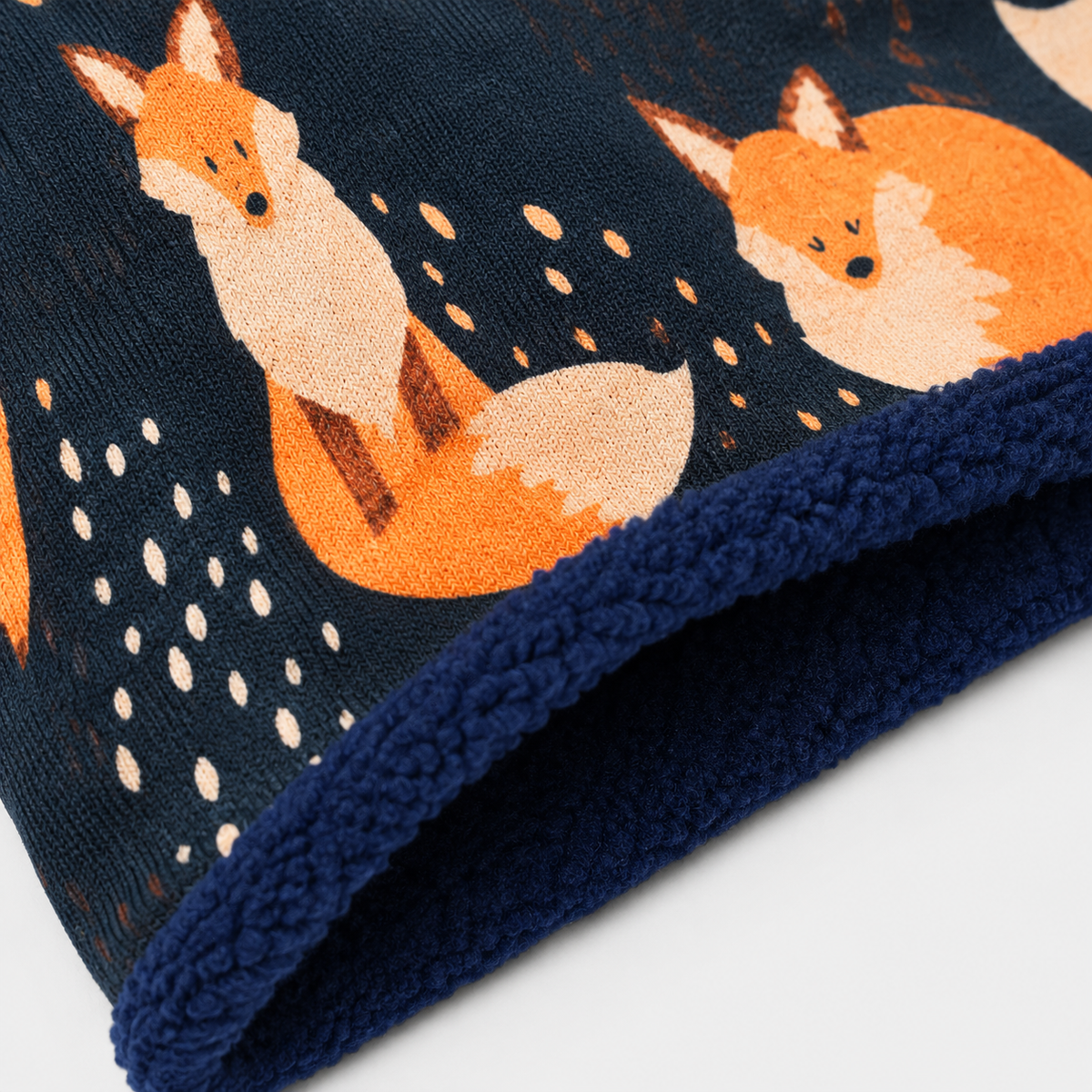 Čiapka Foxes on Blue | ZIMA