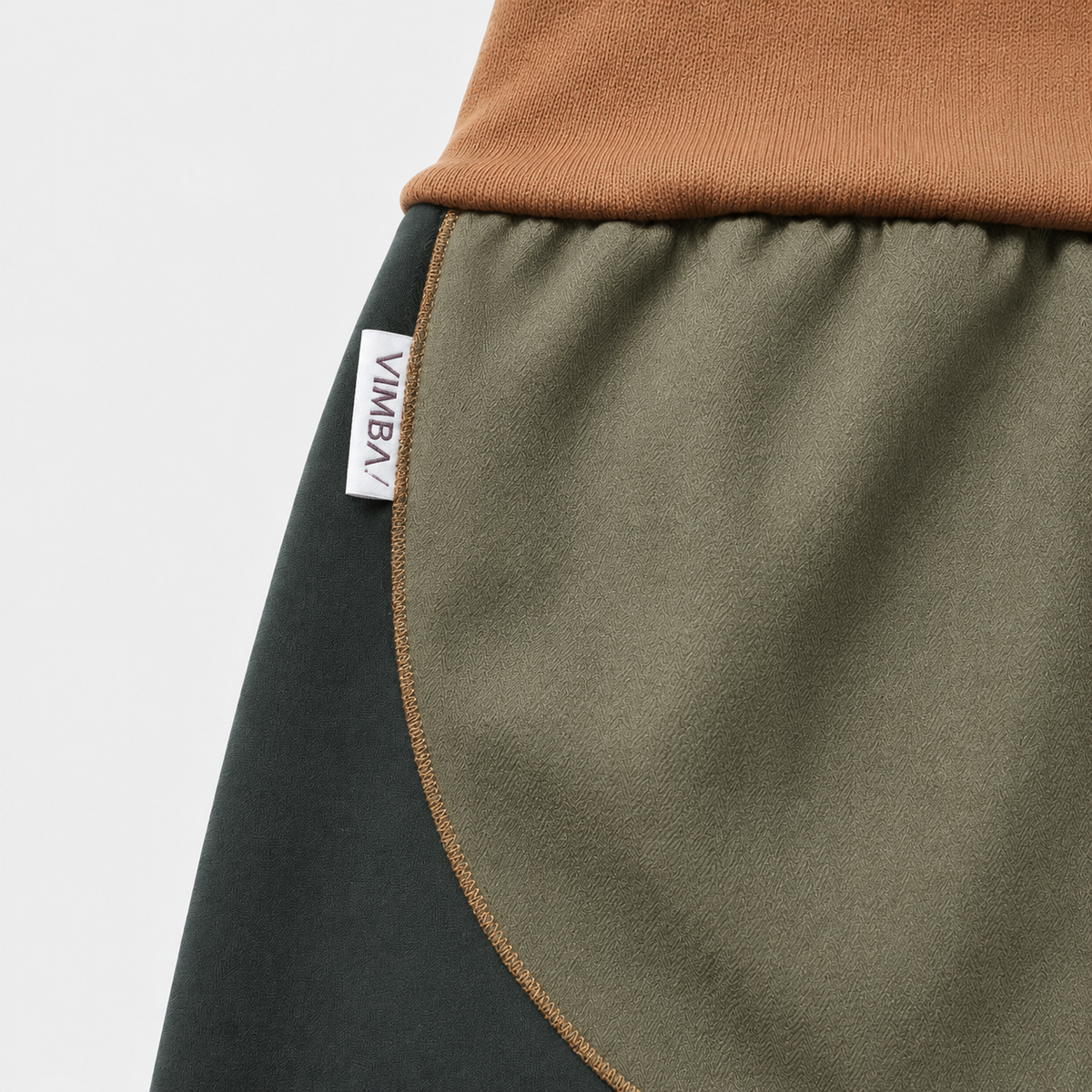 Nohavice Green & Camel hnedé | JESEŇ