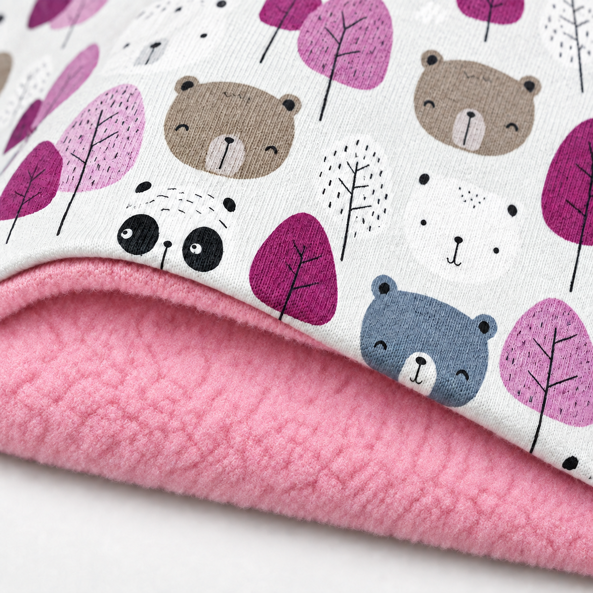 Čiapka Bears ružová | ZIMA